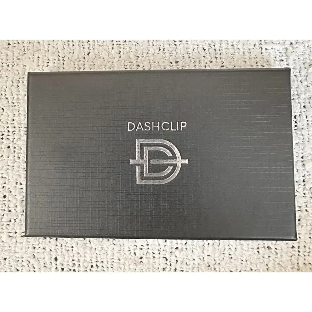 DASHCLIP Maverick (Matte Black) Aerospace Grade Aluminum Minimalist Wallet - NEW